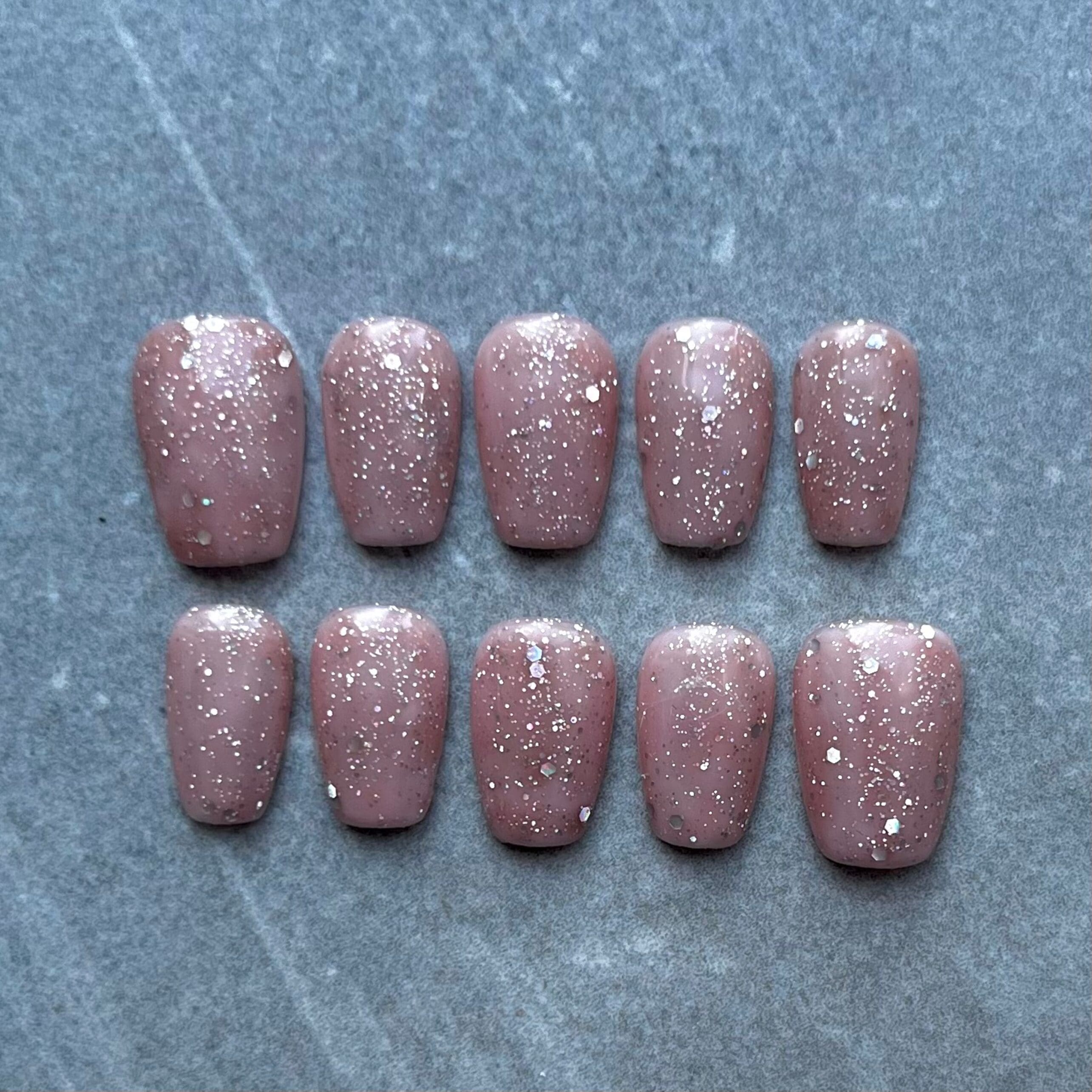 Set Aurore - Paillettes champagne